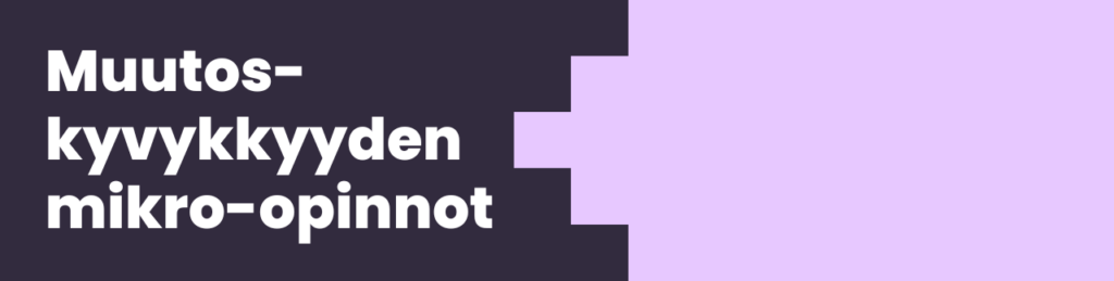 Linkki muutoskyvykkyyden mikro-opintoihin.